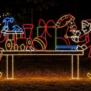 Elves Building Toys