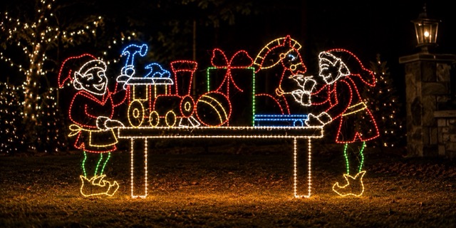 Elves Building Toys