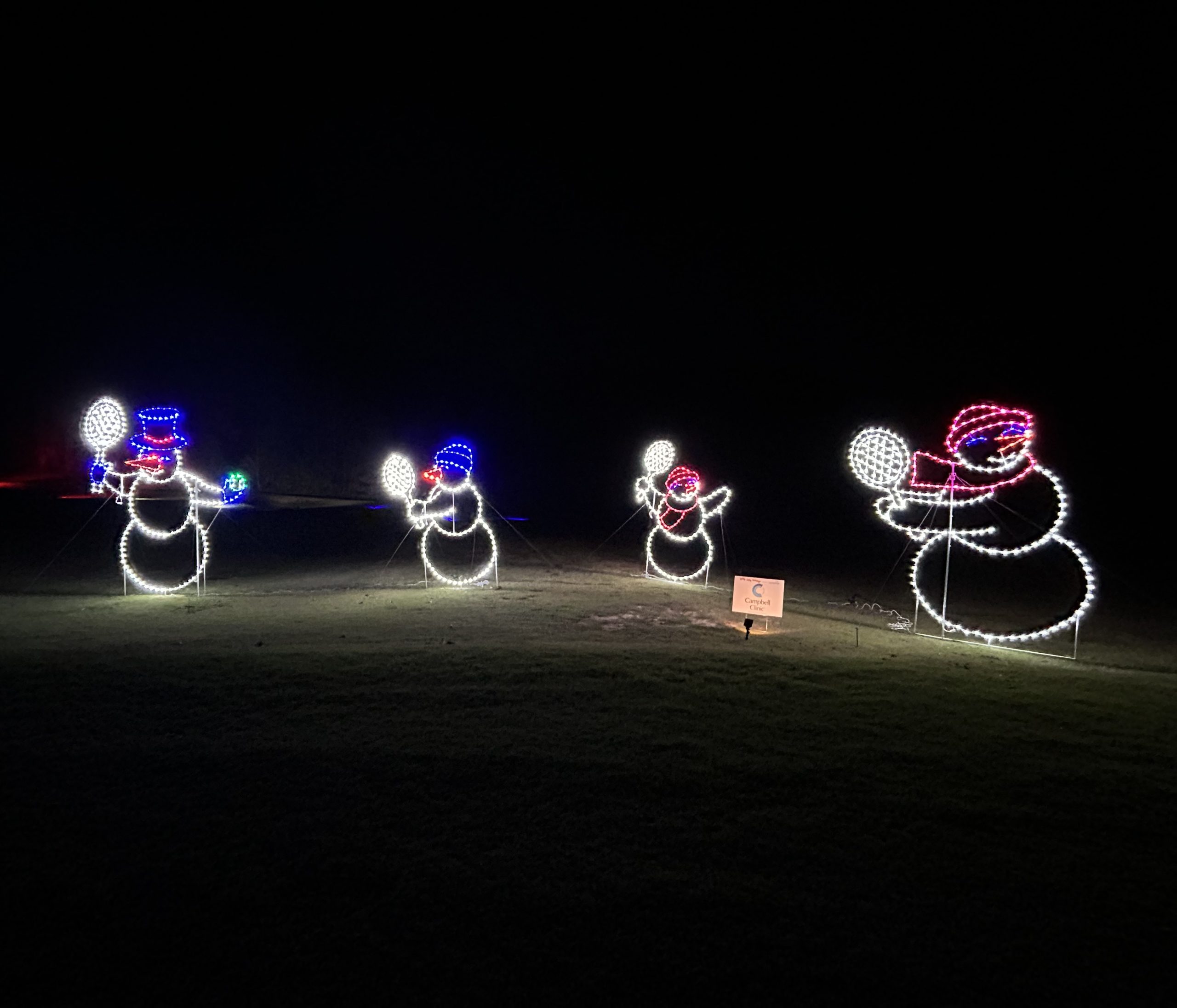 Snowmen Playing