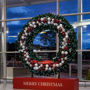 Wreath Photo Op
